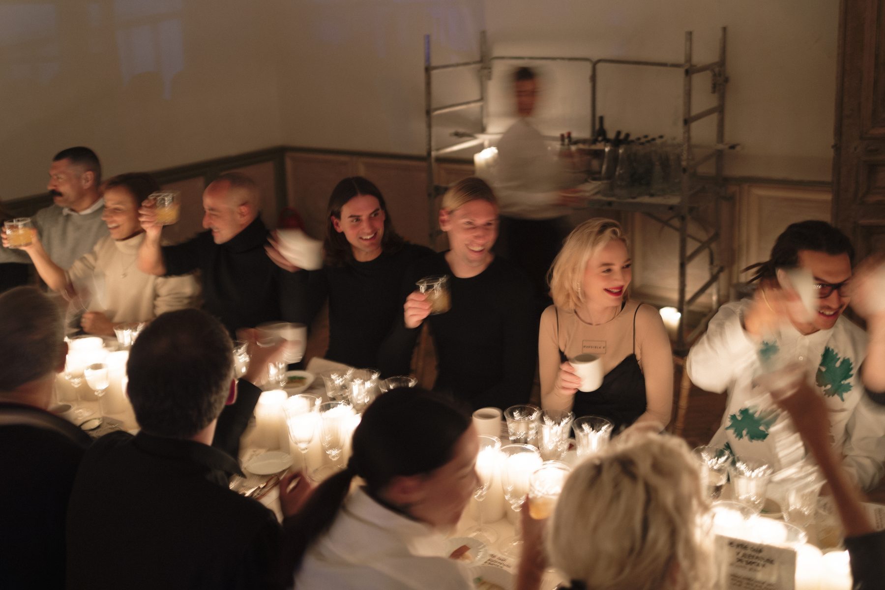 Experiential dining detail, We Are Ona Paris brand activation