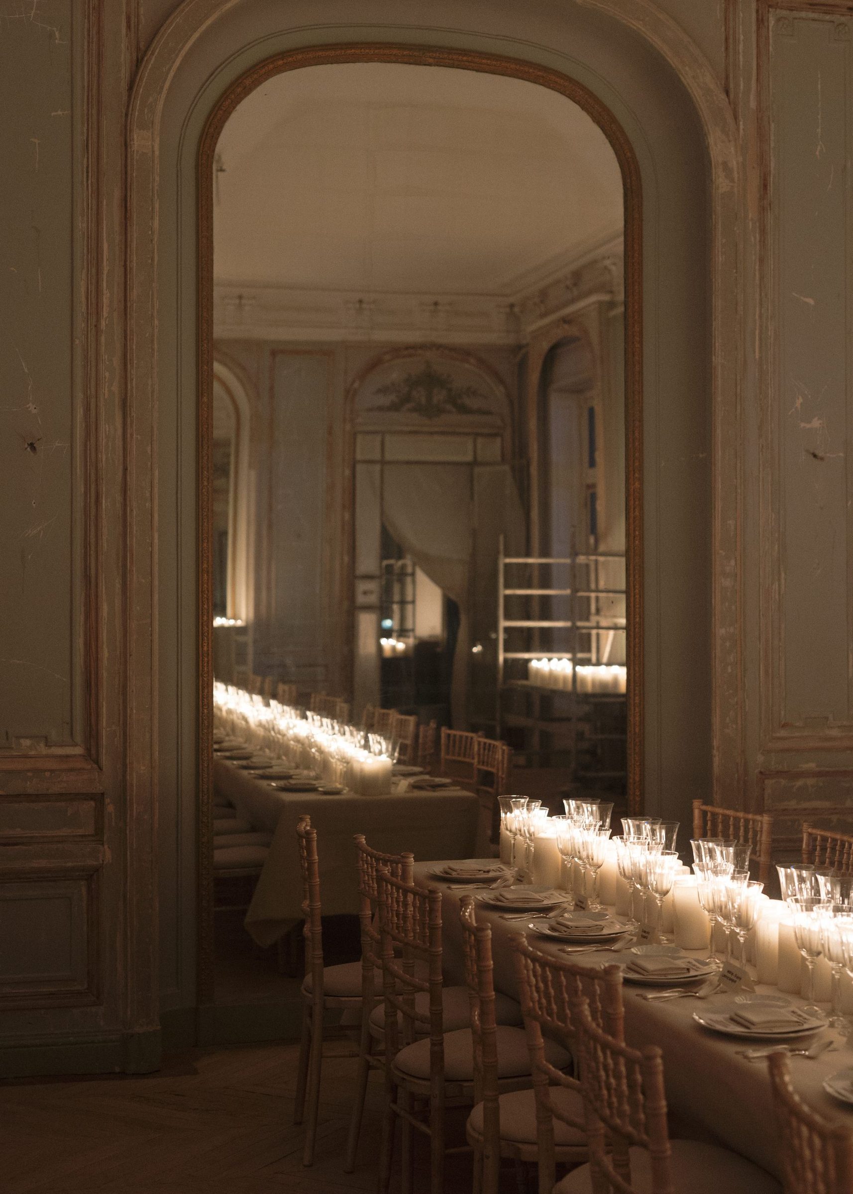 Experiential dining detail, We Are Ona Paris brand activation