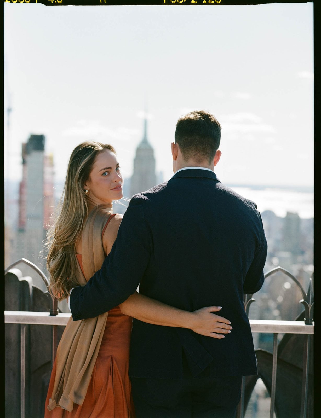 Bridal portrait at golden hour, private commission by Alicia Valdez
